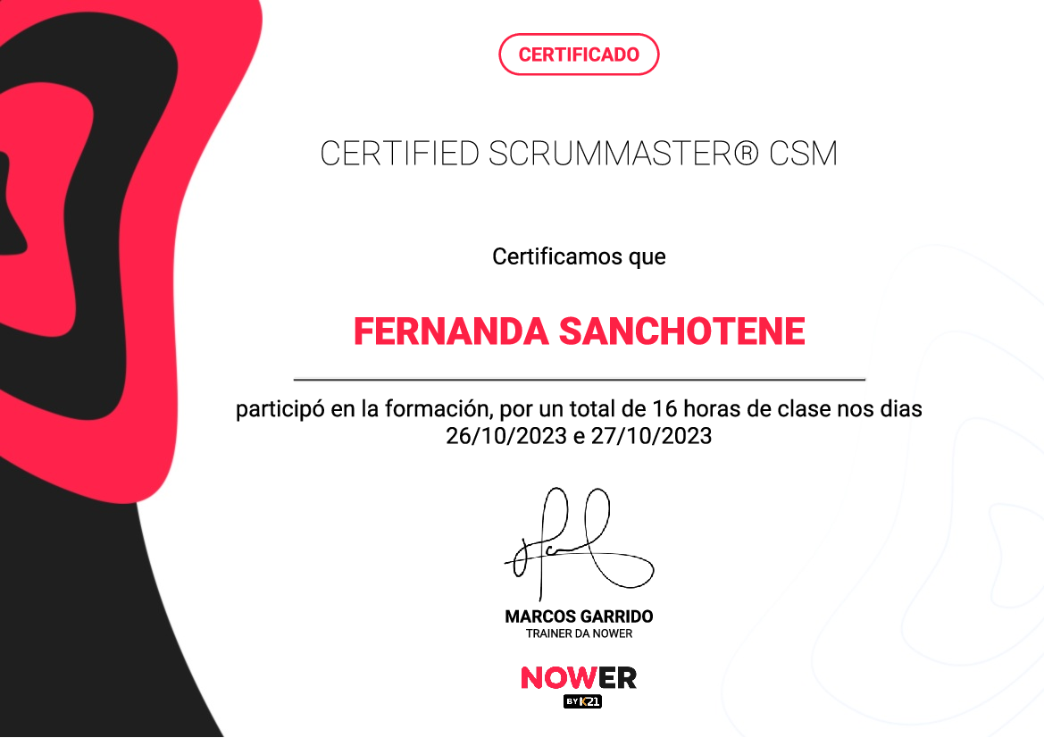 Certificado K21
